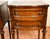 1930s Pair of French Louis XVI Walnut Nightstand / Bedside Table For Sale - Image 9 of 18