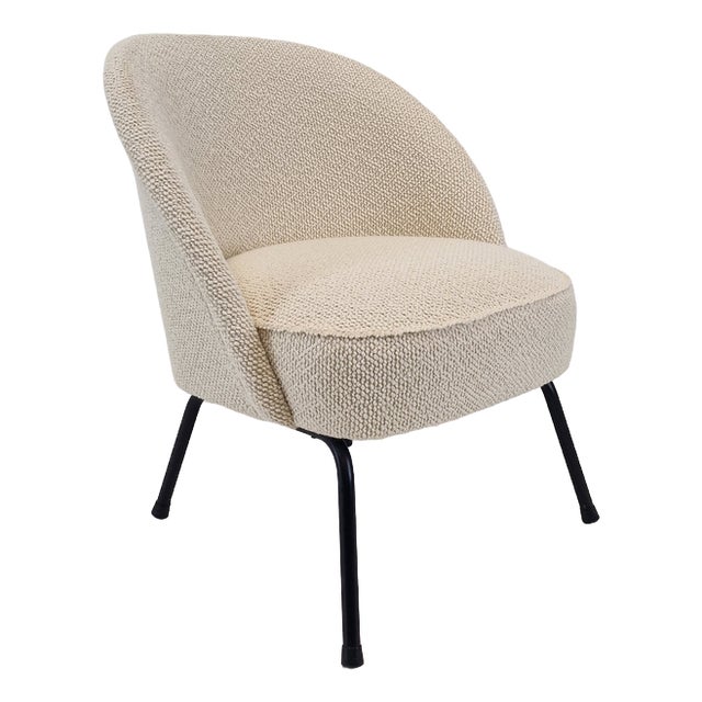 Mid-Century Dutch Cocktail Armchair, 1970s For Sale