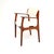 Erik Buch Vintage Danish Desk Chair by Erik Buch for Oddense Maskinsnedkeri, 1960s For Sale - Image 4 of 11