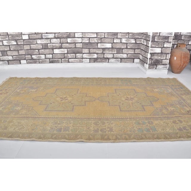 Bohemian Tribal Oushak Rug For Sale In Phoenix - Image 6 of 11
