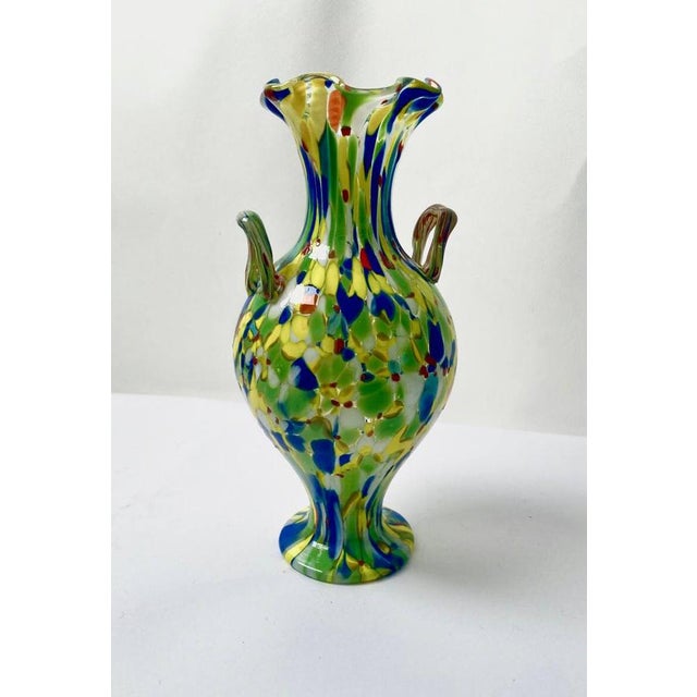 Vintage Murano Glass Amphora from Fratelli Toso, 1970s For Sale - Image 12 of 14