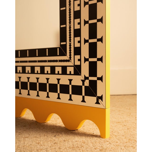 Alessandro Mendini Mendini Wall Mirror by Alessandro Mendini, 1980s For Sale - Image 4 of 8