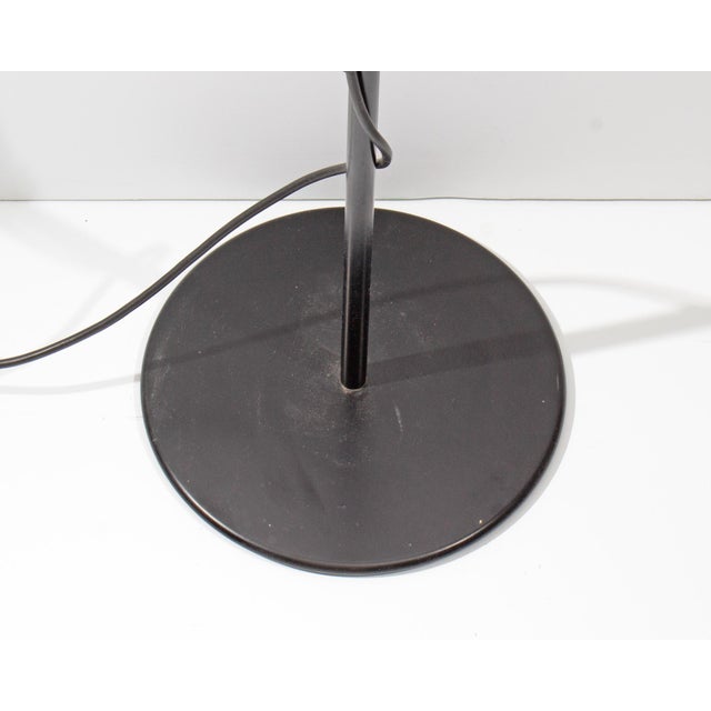 Gammalux Italian 1980s Black Adjustable Floor Lamp For Sale In Indianapolis - Image 6 of 8