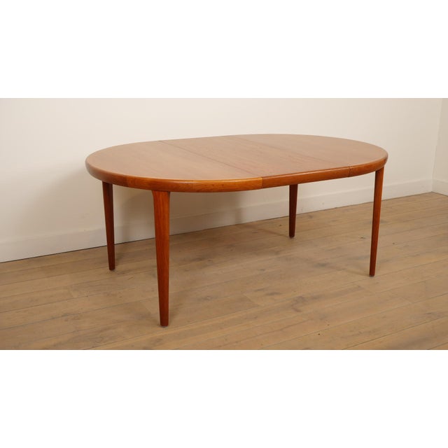 Vintage Teak Dining Table, 1950s For Sale - Image 11 of 18
