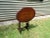 Antique Tilt Top Sewing Table Vintage Walnut Sewing Stand Parlor Lamp Table For Sale - Image 9 of 15