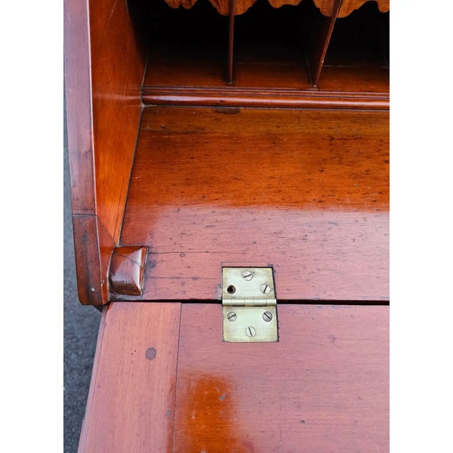 Antique Early 19th Century Federal Slant-Front Desk For Sale - Image 11 of 11
