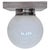 Bauhaus Chrome and Glass Ceiling Lamps, 1930s, Set of 2 For Sale - Image 9 of 9