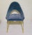 Smania Italian Modern Prototype Brass and Azur Blue Living Room Armchair - in Showroom For Sale In New York - Image 6 of 9