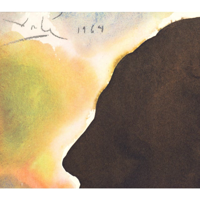 Color lithograph "Abraham, Pater Multarum Gentium" (Abraham, the Father of Many Nations, Genesis Chapter 12) from Salvador...