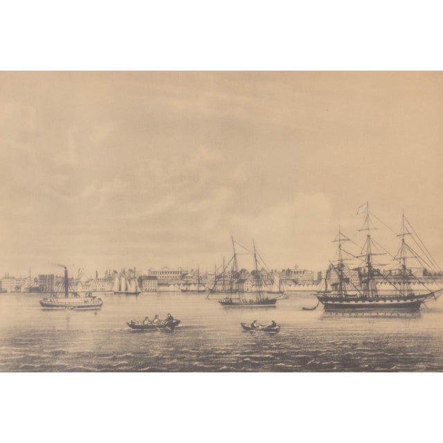 19th Century Three Views of Brooklyn and New York Prints, 19th Century For Sale - Image 5 of 14