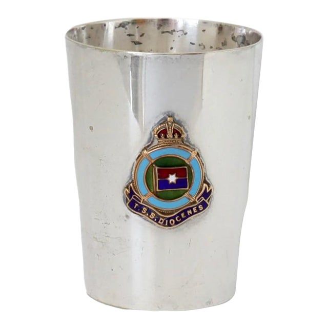 1920s T S S Diogenes First Class Shot Glass / Jigger For Sale