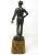 Antique German Bronze Male Boy Figure Sienna Marble Constantin Holand Art Deco For Sale - Image 4 of 12