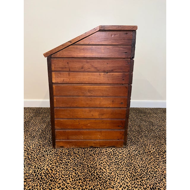 Early 20th Century Primitive Pine Grain Bin Chairish