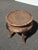 Coastal Vintage Mid Century Wicker End Table Side Table For Sale - Image 3 of 16