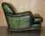 Victorian Green Leather Armchair with Claw and Ball Legs from Howard & Sons For Sale - Image 16 of 18
