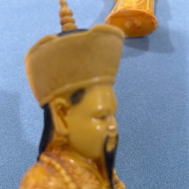 1970s Emperors and Empress Figurines For Sale - Image 5 of 12