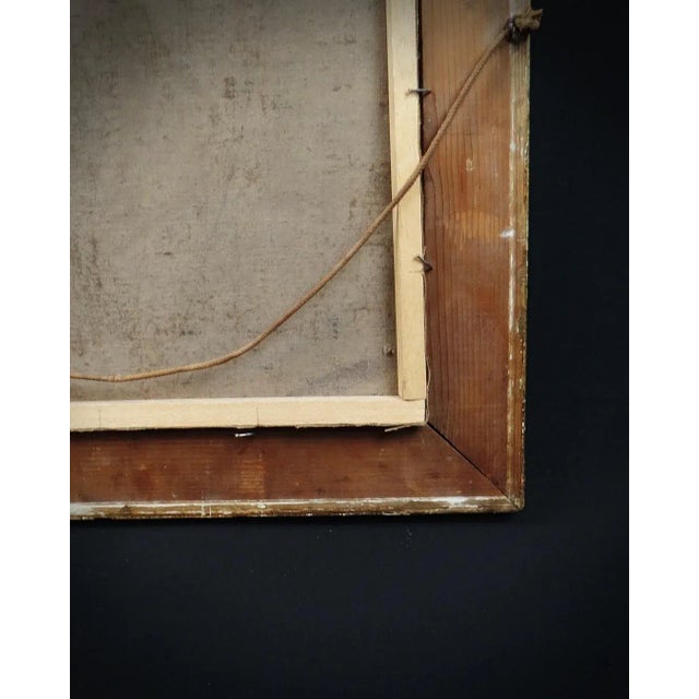 French School Artist, Saint Joseph Holding a Lily, Oil on Canvas, 18th Century, Framed For Sale - Image 11 of 15