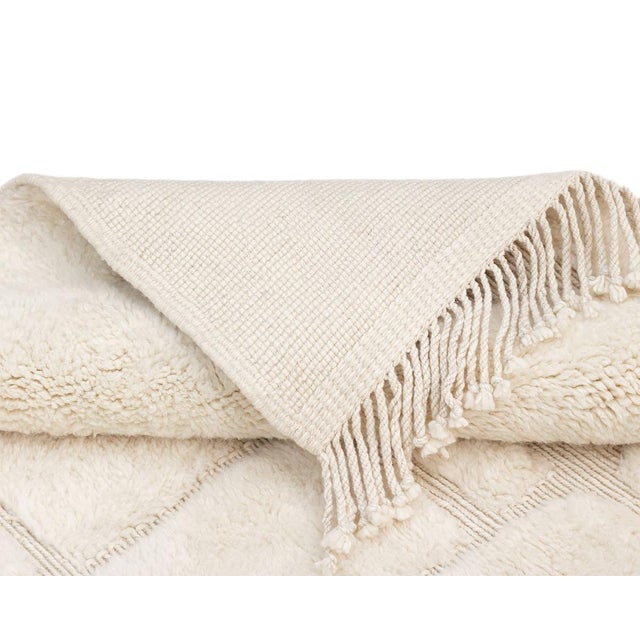 Hand-Knotted Wool Premium Rug by Azele Studio For Sale - Image 6 of 9