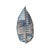 Navajo Navy 24x24 Down Filled Pillow For Sale In Chicago - Image 6 of 11