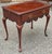 Queen Anne Style Cherry Tea Table With Pull-Out Trays For Sale In Washington DC - Image 6 of 9