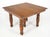 Antique Oak Victorian Dining Table With Casters For Sale - Image 4 of 14