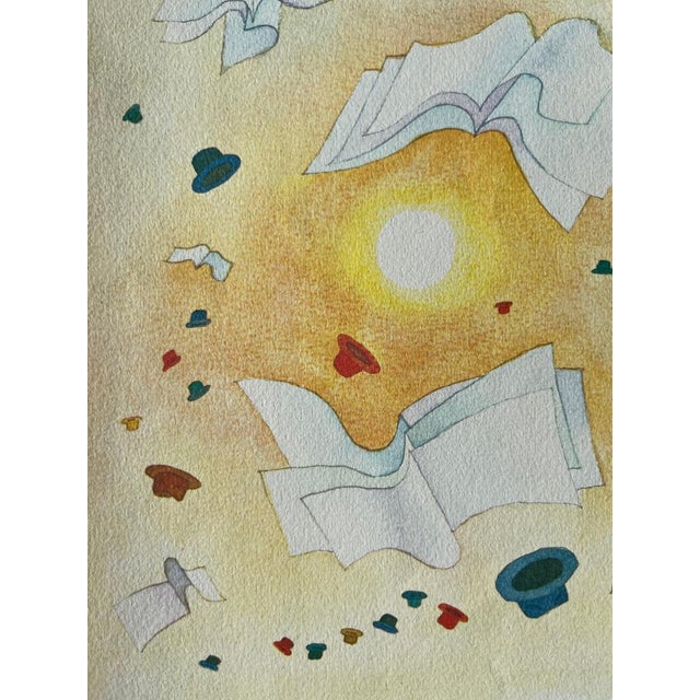 Jean-Michel Folon, L'envol, Etching For Sale - Image 4 of 6