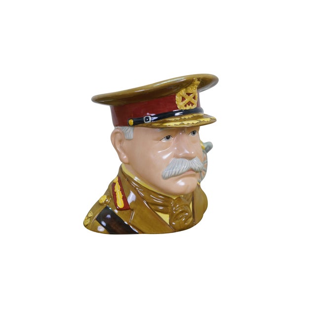 Realism Royal Doulton General French Wwi Military Leader Toby Character Jug For Sale - Image 3 of 12