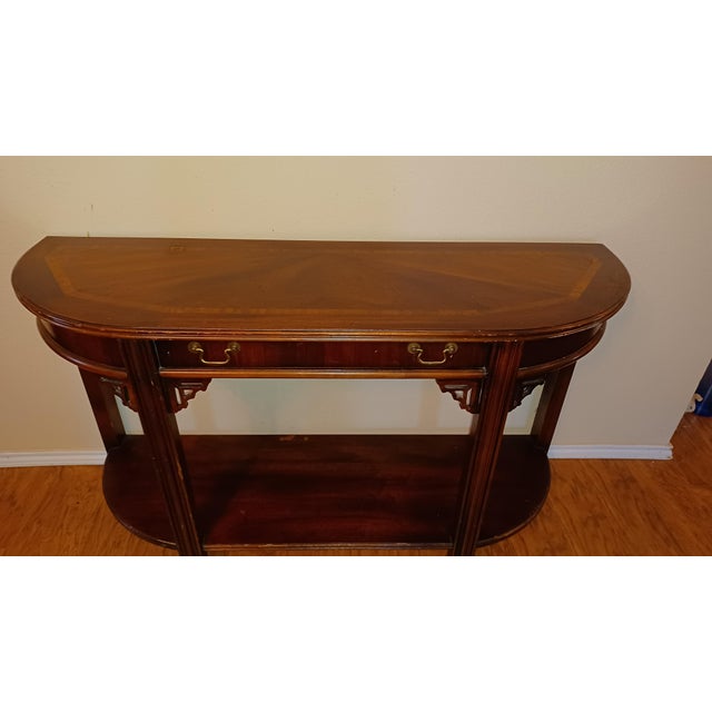 1960s Vintage Lane Altavista Virginia Console Table Chairish