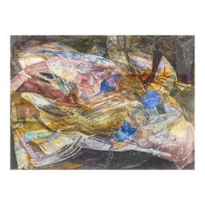 Fran Levin - Untitled (Abstract Still Life), C. 1980s Signed Watercolor on Paper
