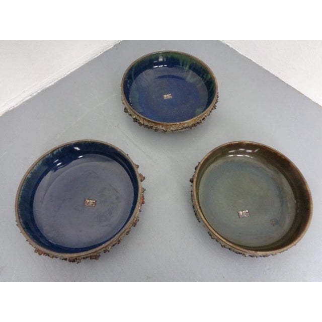 Glit Lava Ceramics Bowls & Vases by Ragnar Kjartansson, 1960s, Set of 7 For Sale - Image 11 of 18