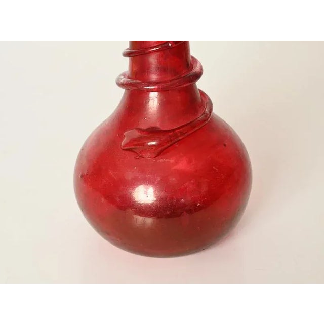 Glass Mid-Century Modern Vase by Seguso Vetri d'Arte, 1960 For Sale - Image 7 of 11