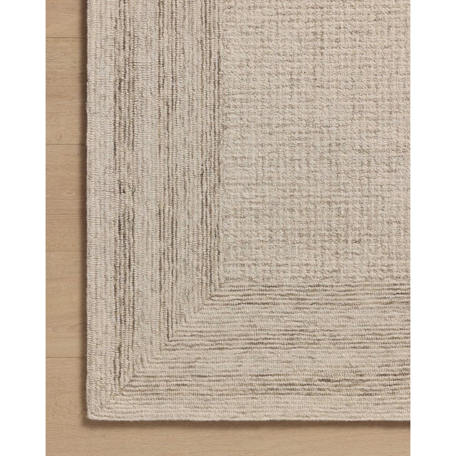 2020s Amber Lewis x Loloi Windsor Ivory / Stone 5'-0" x 7'-6" Accent Rug For Sale - Image 5 of 6
