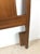 Mid Century Modern Full Size Walnut Headboard With Turned Wood Frame For Sale - Image 12 of 17