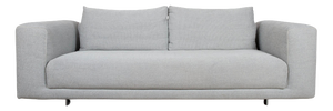 Moss 3-Seater Sofa in Gray Fabric from Cor