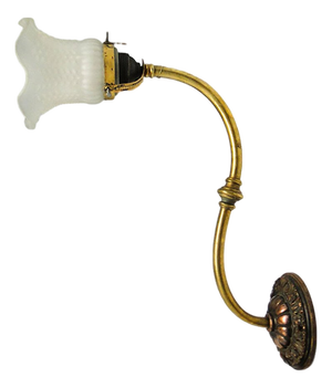 Vintage Bedside Lamp, Poland, Early 20th Century