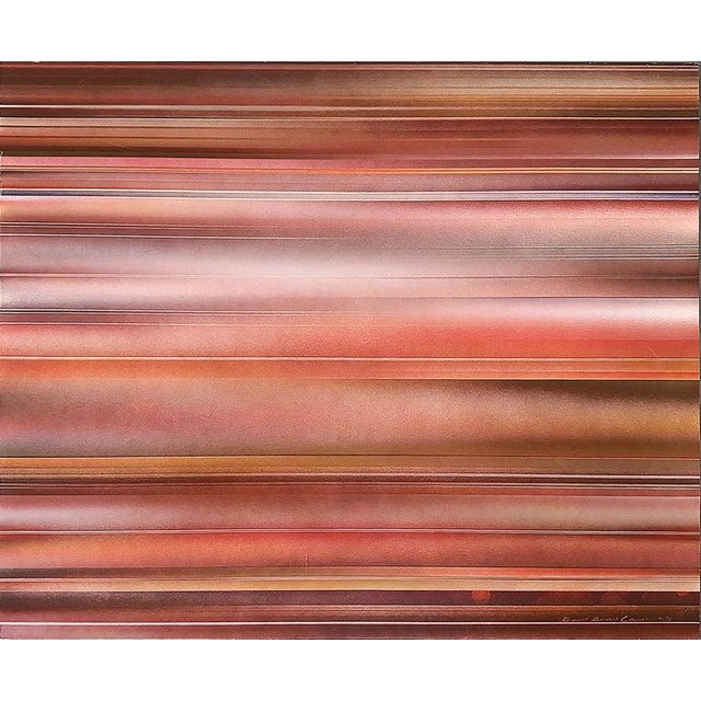 Mid 20th Century David Barry Lewis Large Scale Mid-Century Abstract Painting For Sale - Image 4 of 9