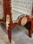 French French Louis XV Vitrine Cabinet – Grand Solid Wood Display Case With Gilded Inlay & Glass Shelves For Sale - Image 3 of 3