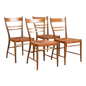 Circa 1960s Danish Dining Chairs- Set of 4