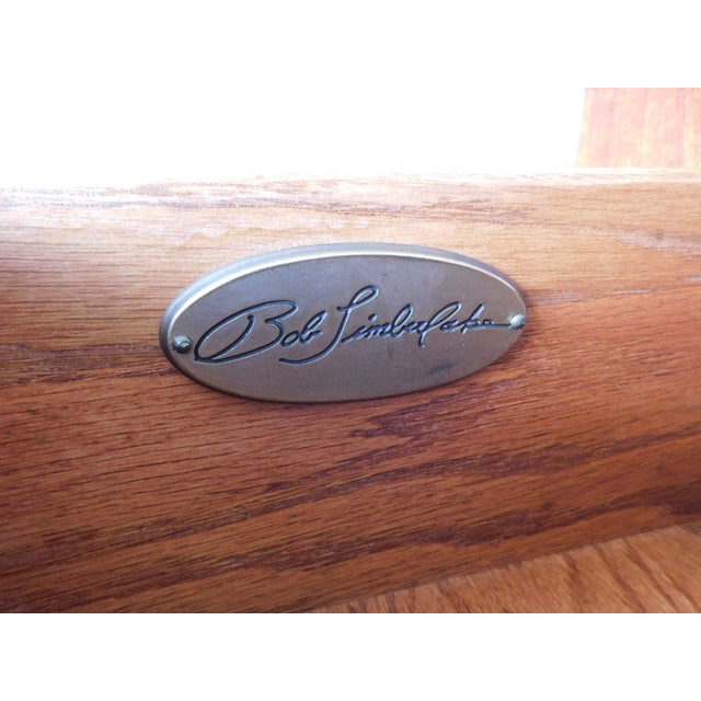 Lexington Furniture Bob Timberlake Lexington Furniture Cherry Kitchen Pie Safe For Sale - Image 4 of 18