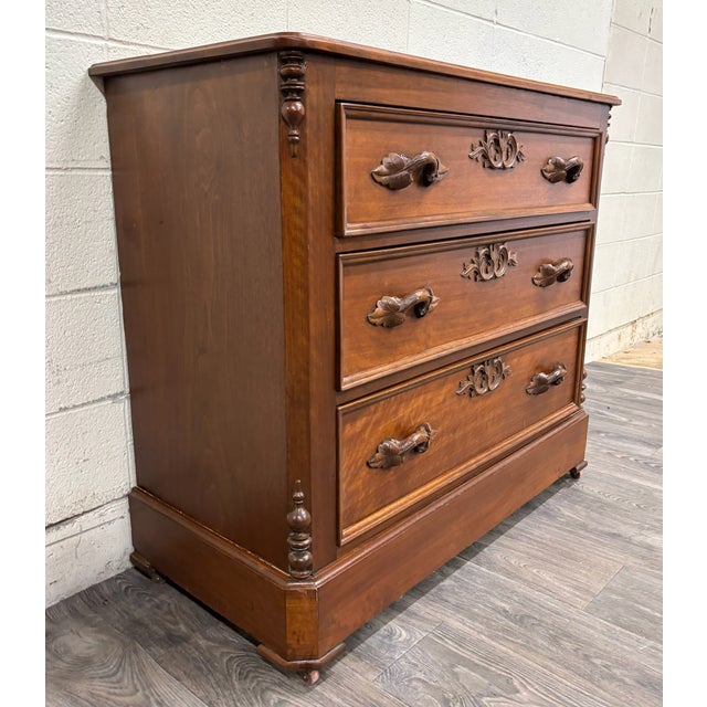 Antique 19th Century Victorian Eastlake Dresser Commode For Sale In Kansas City - Image 6 of 12