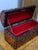 Metal Mid 20th Century Vintage Studded Leather Dome-Top Chest For Sale - Image 7 of 8