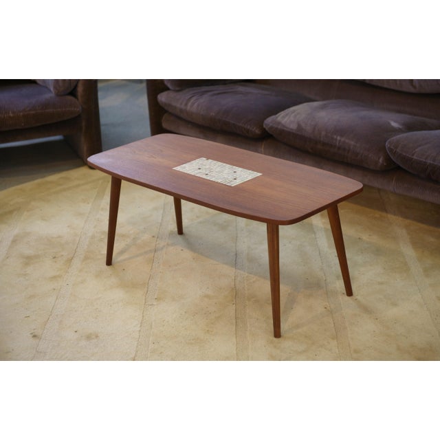 Scandinavian Mosaic Coffee Table, 1960s For Sale - Image 4 of 13