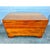 Farmhouse Vintage Wooden Hope Chest W/ Yale Lock – Solid Wood Blanket Chest on Casters For Sale - Image 3 of 17