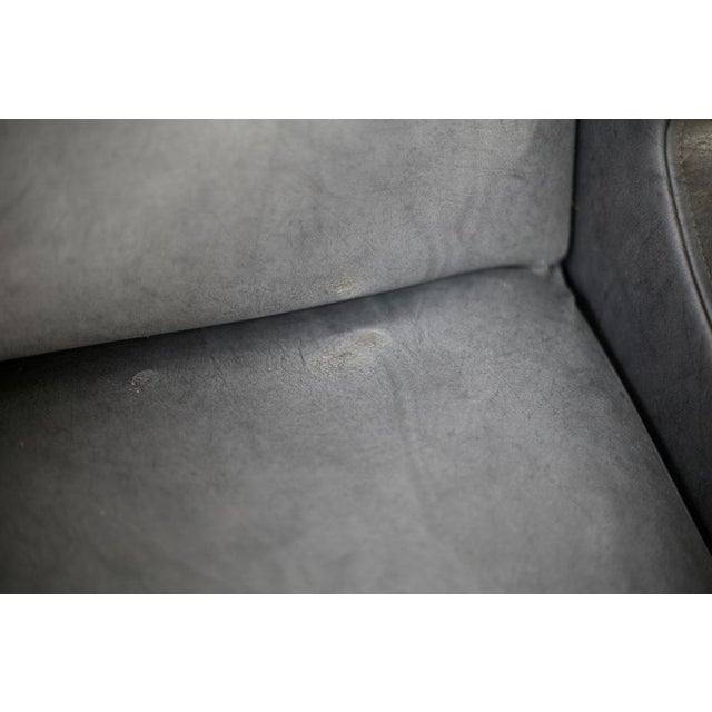 Gray Lounge Chair by François Letourneur for Mourra, France, 1955 For Sale - Image 8 of 15