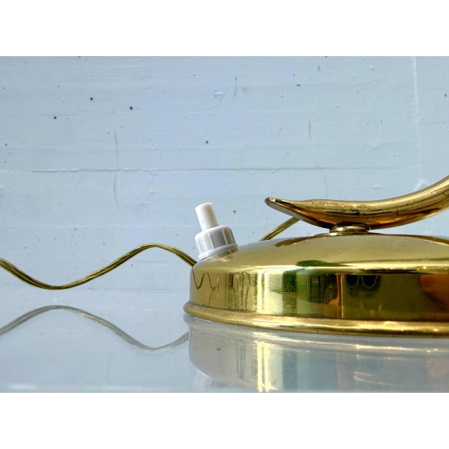 Vintage Table Lamp with Metal Shade, Italy, 1950s For Sale - Image 9 of 16