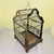 Art Nouveau Black Japanned Metal Bird Cage, Hand-Painted, Circa 1900-1920 For Sale - Image 4 of 16