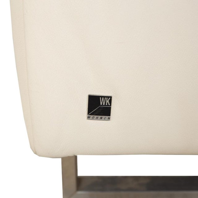 WK 620 4-Seater Sofa in Cream Leather from WK Wohnen For Sale - Image 12 of 16