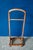 Brown Vintage Wood and Gilt Brass Valet Stand with Turned Legs, 1930s For Sale - Image 8 of 14