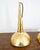 Mid 20th Century Danish Modern Gold Brass Pendant Lights - a Pair Rewired For Sale In Sacramento - Image 6 of 12