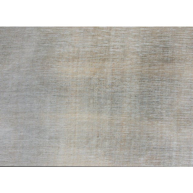 Silver Late 20th Century Indian Gabben-Style Silk Rug For Sale - Image 8 of 12